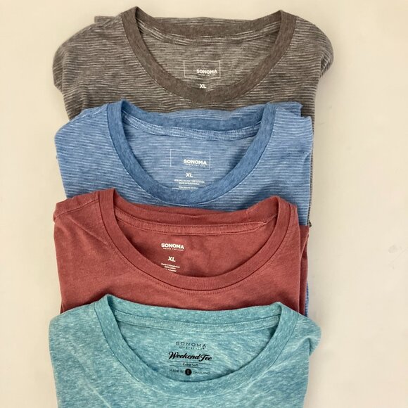 MEN'S SONOMA SHORT SLEEVE TEES (8 OF THEM) - Picture 2 of 10
